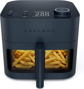 Chefman Crispinator 6-in-1 Air Fryer, 8 Quart
